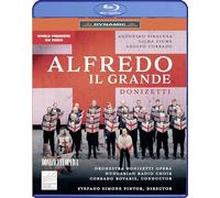 Antonino Siragusa; Gilda Fiume; Lodovico Filippo Ravizza; Adolfo Corrado; Valeria Girardello; Floriana Cicio; Antonio Gares; Andres Agudelo; Zoltan Pad; Hungarian Radio Choir; Orchestra Donizetti Opera; Stefano Simone Pintor; Corrado Rovaris - Gaetano Donizetti: Alfredo il Grande [Blu-ray] [Region Free]