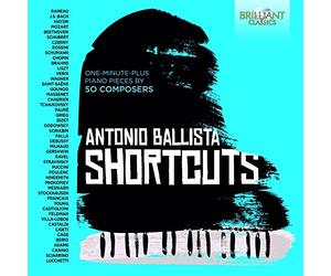 ANTONIO BALLISTA - SHORT CUTS 50 PIANO PIECES - CD - H4z