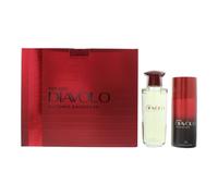 Antonio Banderas Diavolo 2 Piece Gift Set: 100ml EDT Spray - Deodorant Spray 150ml