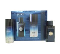 Antonio Banderas The Icon Gift Set 100ml EDT + 150ml Deodorant Spray