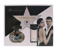 Antonio Banderas Womens Her Secret Eau de Toilette 50ml & Body Lotion 100ml Gift Set - Orange - One Size