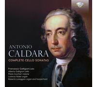 Antonio Caldara Antonio Caldara: Complete Cello Sonatas (CD) Box Set (US IMPORT)