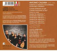 ANTONIO CALDARA - SONATE E CANTATE PER VIOLINO E CONTINUO NEW CD