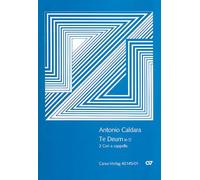 Antonio Caldara-Te Deum a 8 voci in D-SATB/SATB