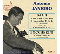 Antonio Janigro - Antonio Janigro Vol. 1: Bach suites and sonatas, Boccherini: Cello Concerto