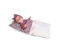 Antonio Juan Dolls | Baby Toneta Words with Lambskin Sack | Fabric Body 34 cm | Ref 70356 - Collection 2024