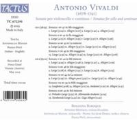 ANTONIO MOSTACCI BO - ANTONIO VIVALDI SONATAS FOR C - CD - K4z