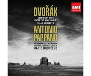 ANTONIO PAPPANO/BRUNELLO/OASCR - DVORAK-SINFONIE 9 & CELLOKONZERT 2 CD NEW