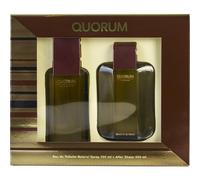 Antonio Puig Quorum 100ml Eau De Toilette Spray + 100ml Aftershave