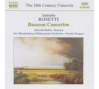 Holder:New Brandenburg Po - ROSETTI: Bassoon Concertos