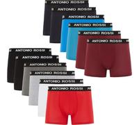 ANTONIO ROSSI Mens (12-pack) Hipsters Fitted Boxer, Light Assorted, S UK