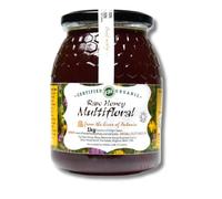 Antonio’s Raw Certified Organic Multifloral Honey 1kg/ Premium Range - Pure, Antibacterial, Cold Pressed & Unpasteurised, Natural Honey, Certified Organic/The Raw Honey Shop