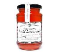 Antonio’s RAW CERTIFIED ORGANIC WILD LAVENDER HONEY, 500g - Premium Range, Rich in Minerals & Antioxidants, Cold Pressed, Unpasteurised, Coarse Filtered - The Raw Honey Shop