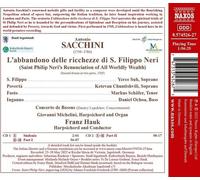 Suh - Antonio Sacchini: L'abbandono Delle Ricchezze Di S. Filippo Neri