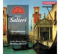 Antonio Salieri - Symphonies Overtures and variations - - CD - P3333z