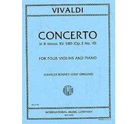 Antonio Vivaldi-Concerto F Iv N. 10 Si M. (Bouvet/Gingold)-3 or 4 Violins and