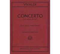Antonio Vivaldi: Concerto in G Minor (RV 417) for Cello & Piano, International Music Company IMC3073