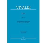Antonio Vivaldi: Kyrie RV 587 - SSAA: Mixed Choir: Vocal Score