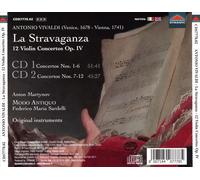ANTONIO VIVALDI - LA STRAVAGANZA (2 CD) NEW CD