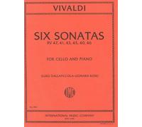 Antonio Vivaldi-Six Sonatas - Cello-2 Cellos and Piano-Instrumental Album