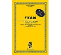 Antonio Vivaldi Violin Concerto Op.8 No.1-4 'The Four Se (Paperback) (US IMPORT)