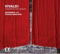 Antonio Vivaldi Vivaldi: Concertos for 4 Violins (CD) Album