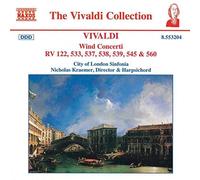 Antonio Vivaldi - Vivaldi: Wind Concertos [CD]
