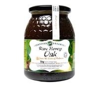 Antonio's CERTIFIED ORGANIC RAW OAK HONEY (1kg) - Antibacterial Properties, Raw & Unpasteurised, Tree Honey Sustainably Harvested - The Raw Honey Shop