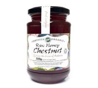 Antonio's RAW CERTIFIED ORGANIC CHESTNUT HONEY, 500g - The Raw Honey Shop