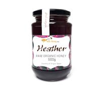 Antonio's RAW CERTIFIED ORGANIC HEATHER HONEY, 500g - The Raw Honey Shop