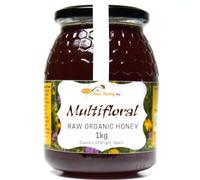 Antonio's RAW CERTIFIED ORGANIC MULTIFLORAL HONEY, 1kg - The Raw Honey Shop