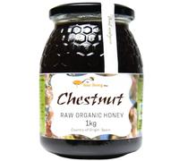 Antonio's RAW ORGANIC CHESTNUT HONEY, 1kg - The Raw Honey Shop