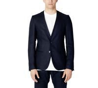 Antony Morato Mens Linen Blazer Casual Style - Dark Blue - Size EU 50 (Mens)