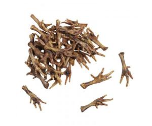 Antos Chicken Feet 1kg - 100% Natural Dried Chicken Feet, approx 65-70 pcs, 71% crude protein | Code 20.138