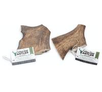 Antos Fallow Deer Antlers For Dogs Large Pack of 2 Fallow Antler Chew