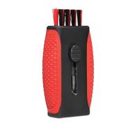 ANTOVSO 2 In 1 Double Side Golf Club & Ball Cleaner, Retractable Golf Brush for Grooves Putter Cleaning Tool Wedges Golf Accessories