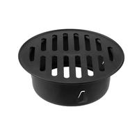 Antrader 1pcs Round Floor Drain Cover,5 Inch Stainless Steel Odor Resistant Floor Drain,Sewer Drain Cover for Outdoor Yard Pipe Roof Balcony