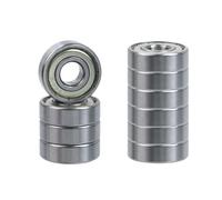 Antrader 6201Z Double Shielded Deep Groove Radial Ball Bearings,10Pack | 12mm x 32mm x 10mm for Machinery,Motorcycles,Automobiles,Power Tools