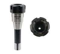 Antrader R8 Shank Er32 Collet Chuck,Precision Milling Shank Holder 7/16''-20 Drawbar End,1Pcs