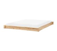 Bed without Headboard Wood ANTRAS 180 x 200 cm (EU Super King) Light Brown