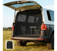 ANTREATU Mosquito Net Zip for VW T5/T6 Tailgate, Car Tailgate Magnetic Van Insect Protection with Zipper, Sun Protection & Ventilation for Van Camping, Custom Fit Insect Screen for Outdoor Travel