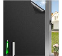 Antrect Blackout Window Film Privacy Film For Glass Windows 75X400Cm Frosted Glass Film For Windows Privacy Film Self Adhesive Tinted Window Film