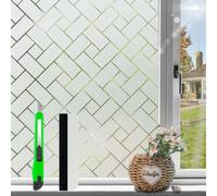 Antrect Frosted Window Film Privacy Film For Glass Windows 75X400Cm Reflective Window Film Static Cling Tinted Window Film for House