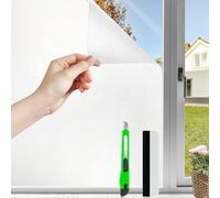 Antrect Window Film Privacy Frosted Window Film 115X200Cm Reflective Window Film Bathroom Window Curtains Tinted Window Film For House Decorative Window Film