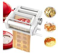 ANTREE 3-in-1 Pasta Attachment for KitchenAid Stand Mixers - Pasta Sheet Roller, Spaghetti Cutter and Ravioli Maker Included