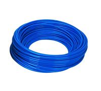 Antrella Blue Vacuum Air Hose PU/Turbo Rubber Tube 8mm ID x 12mm OD Wall Thickness 2MM Air Water Pipe 20 Meters Long, Pass Oil, Gas