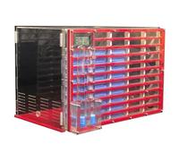 Ants Farm Ant Farm Professional Large Acrylic Ant Farm With Feeding Area Big Ants House Ant Nest Villa 11 Layers Ant House(Rosso)