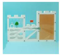 Ants for Ant Farm Sand Ant Farm Castle Ant Habitat Ecosystem To Study Ant Colony Behavior Science Educational Kit Ant Terrarium(Bruin)