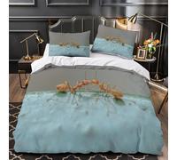 Ants in Motion Quilt Cover 3D Design Printed Luxurious 3 Pcs Bedding Set Zipper Nature Macro Photography Duvet Cover Super Soft Anti-allergic for Kids Adults Women Teens Youth Single（135x200cm）