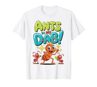 Ants In My Dab Funny Cartoon Dance Design for Kids T-Shirt